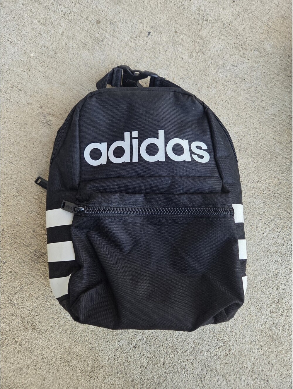 Adidas Black Lunch Bag Carry Handle Food Storage School Work Travel